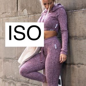 ISO: Gymshark slounge cropped hoodie & leggings